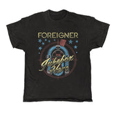 Foreigner - Jukebox Hero - Black Vintage T-shirt